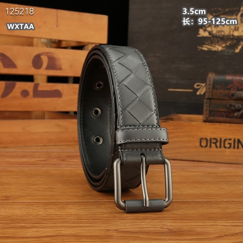 Replica Bottega Veneta AAA Quality Belts In Gray For Men #1245072 $45.00 USD for Wholesale