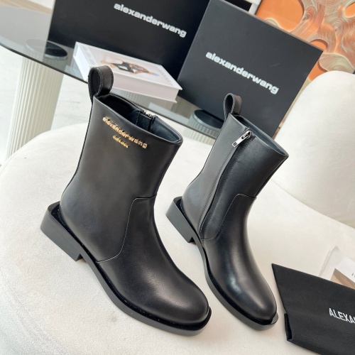 Wholesale Alexander Wang Boots For Women #1245075 $112.00 USD, Wholesale Quality Replica Alexander Wang Boots