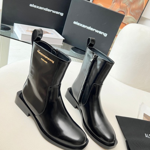 Wholesale Alexander Wang Boots For Women #1245085 $112.00 USD, Wholesale Quality Replica Alexander Wang Boots