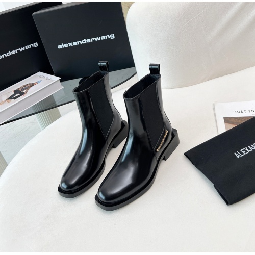 Wholesale Alexander Wang Boots For Women #1245094 $102.00 USD, Wholesale Quality Replica Alexander Wang Boots