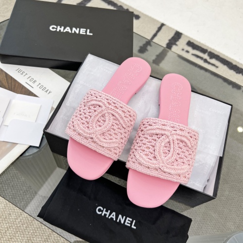 Replica Chanel Slippers For Women #1245102 $88.00 USD for Wholesale