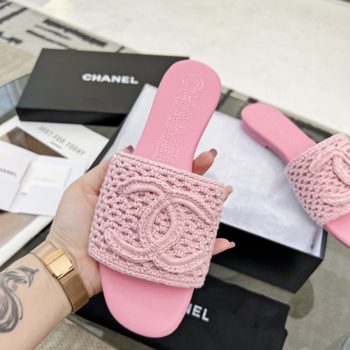 Replica Chanel Slippers For Women #1245102 $88.00 USD for Wholesale