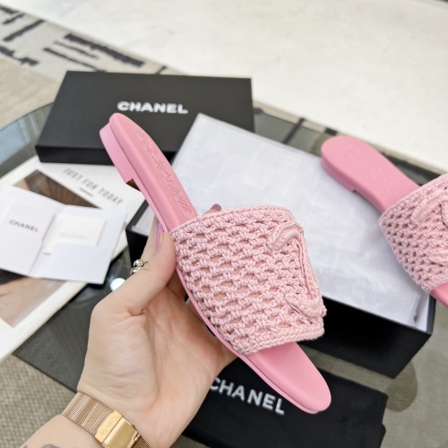 Replica Chanel Slippers For Women #1245102 $88.00 USD for Wholesale