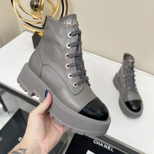 Replica Chanel Boots For Women #1245109 $102.00 USD for Wholesale