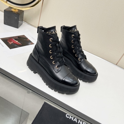 Replica Chanel Boots For Women #1245112 $102.00 USD for Wholesale