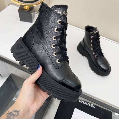 Replica Chanel Boots For Women #1245112 $102.00 USD for Wholesale