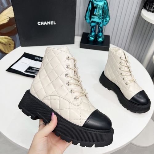 Replica Chanel Boots For Women #1245114 $102.00 USD for Wholesale