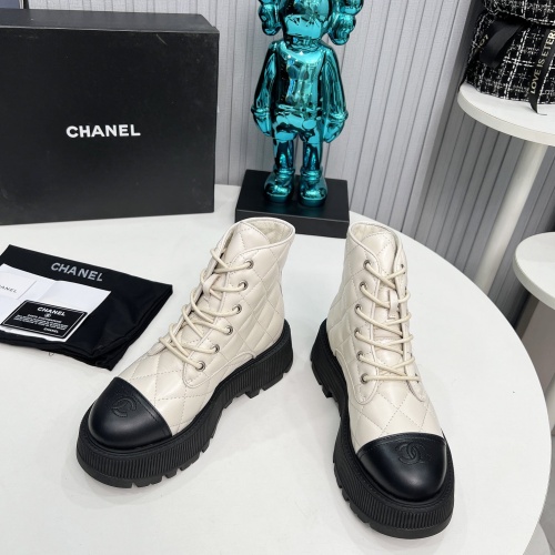 Replica Chanel Boots For Women #1245114 $102.00 USD for Wholesale