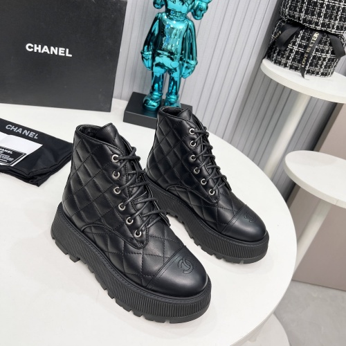 Replica Chanel Boots For Women #1245116 $102.00 USD for Wholesale