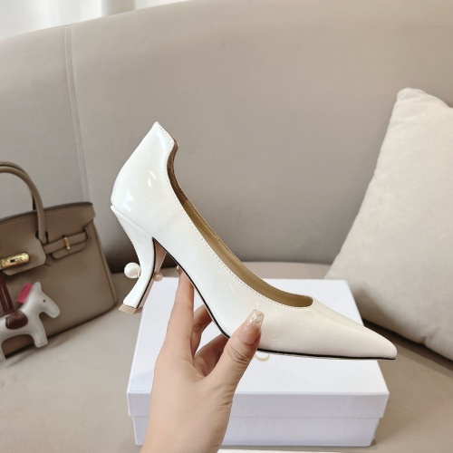 Replica Christian Dior High-Heeled Shoes For Women #1245119 $105.00 USD for Wholesale