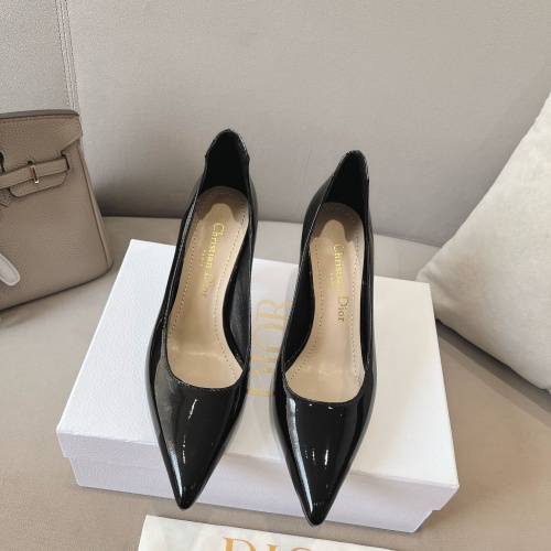 Replica Christian Dior High-Heeled Shoes For Women #1245122 $105.00 USD for Wholesale