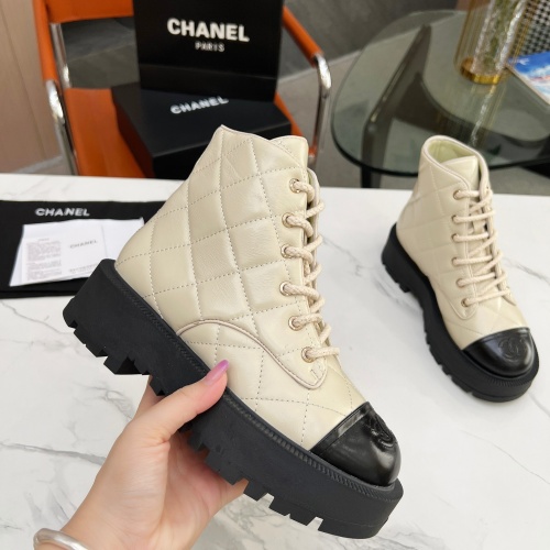 Replica Chanel Boots For Women #1245129 $118.00 USD for Wholesale