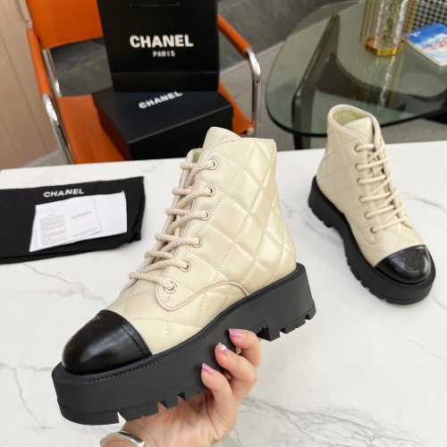 Replica Chanel Boots For Women #1245129 $118.00 USD for Wholesale