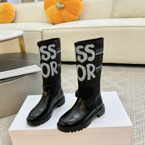 Replica Christian Dior Boots For Women #1245152 $132.00 USD for Wholesale