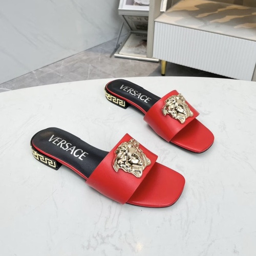 Wholesale Versace Slippers For Women #1245157 $80.00 USD, Wholesale Quality Replica Versace Slippers