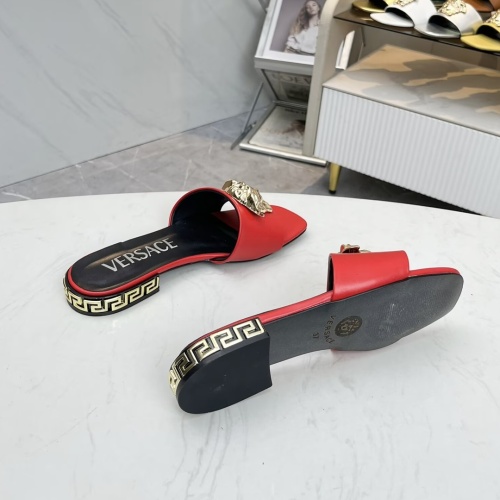 Replica Versace Slippers For Women #1245157 $80.00 USD for Wholesale