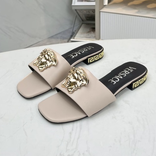 Wholesale Versace Slippers For Women #1245161 $80.00 USD, Wholesale Quality Replica Versace Slippers