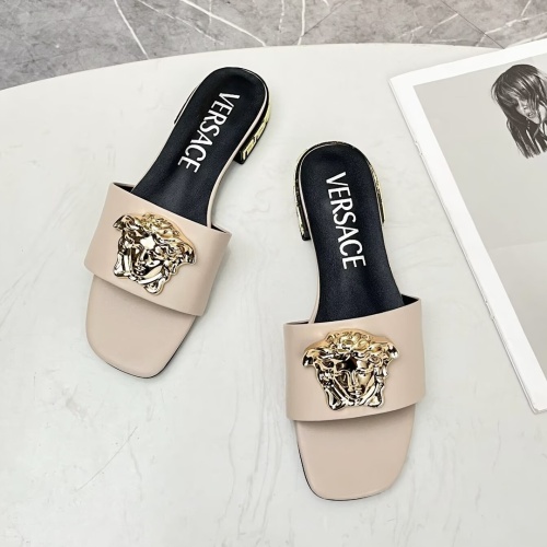 Replica Versace Slippers For Women #1245161 $80.00 USD for Wholesale