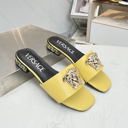 Replica Versace Slippers For Women #1245162 $80.00 USD for Wholesale