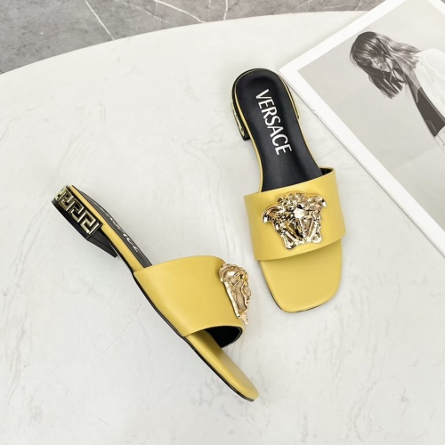 Replica Versace Slippers For Women #1245162 $80.00 USD for Wholesale