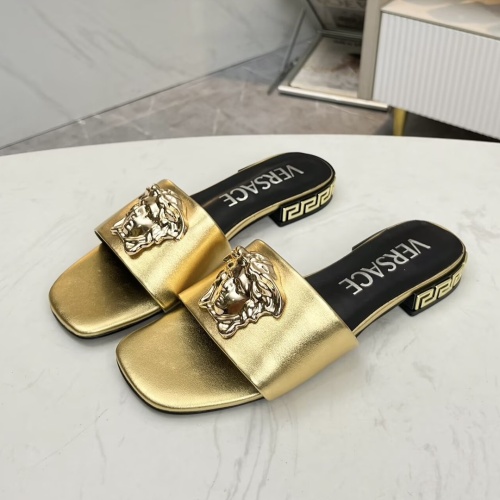 Wholesale Versace Slippers For Women #1245169 $80.00 USD, Wholesale Quality Replica Versace Slippers