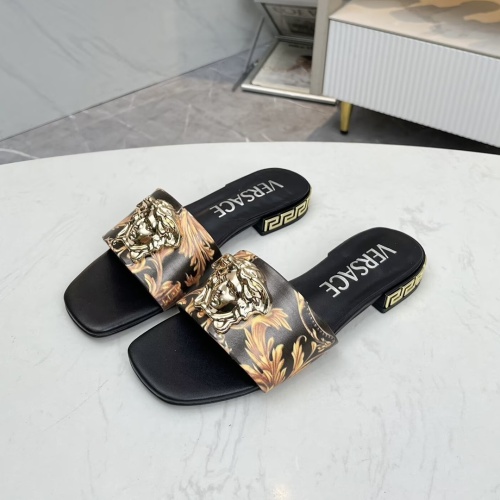 Wholesale Versace Slippers For Women #1245176 $80.00 USD, Wholesale Quality Replica Versace Slippers