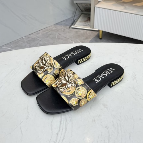 Wholesale Versace Slippers For Women #1245177 $80.00 USD, Wholesale Quality Replica Versace Slippers