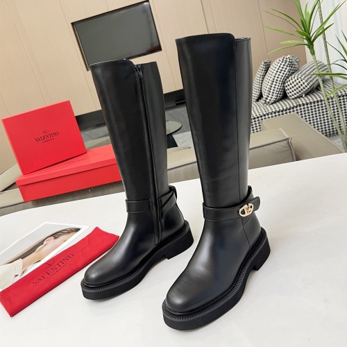 Wholesale Valentino Boots For Women #1245184 $145.00 USD, Wholesale Quality Replica Valentino Boots