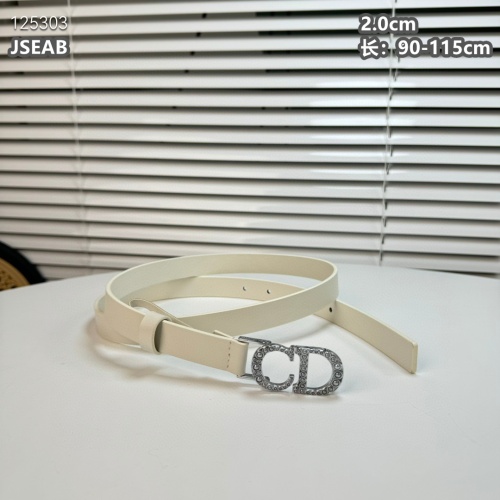 Wholesale Christian Dior AAA Quality Belts For Women #1245190 $48.00 USD, Wholesale Quality Replica Christian Dior AAA Quality Belts