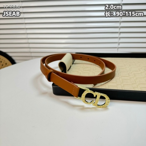 Wholesale Christian Dior AAA Quality Belts For Women #1245191 $48.00 USD, Wholesale Quality Replica Christian Dior AAA Quality Belts