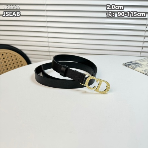 Wholesale Christian Dior AAA Quality Belts For Women #1245193 $48.00 USD, Wholesale Quality Replica Christian Dior AAA Quality Belts