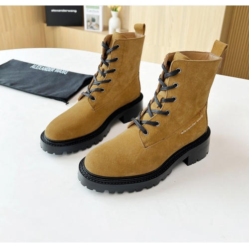 Wholesale Alexander Wang Boots For Women #1245194 $112.00 USD, Wholesale Quality Replica Alexander Wang Boots