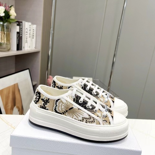 Replica Christian Dior Casual Shoes For Women #1245202 $98.00 USD for Wholesale