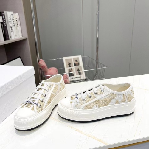 Replica Christian Dior Casual Shoes For Women #1245203 $98.00 USD for Wholesale