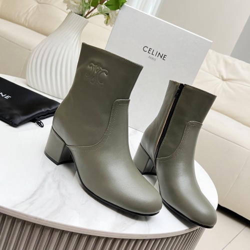 Wholesale Celine Boots For Women #1245262 $115.00 USD, Wholesale Quality Replica Celine Boots