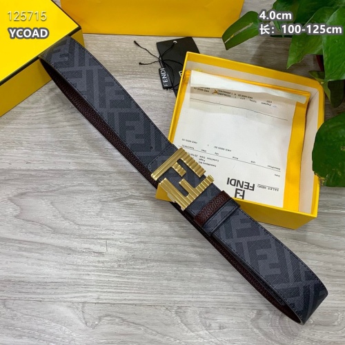 Replica Fendi AAA Quality Belts For Men #1245276 $56.00 USD for Wholesale