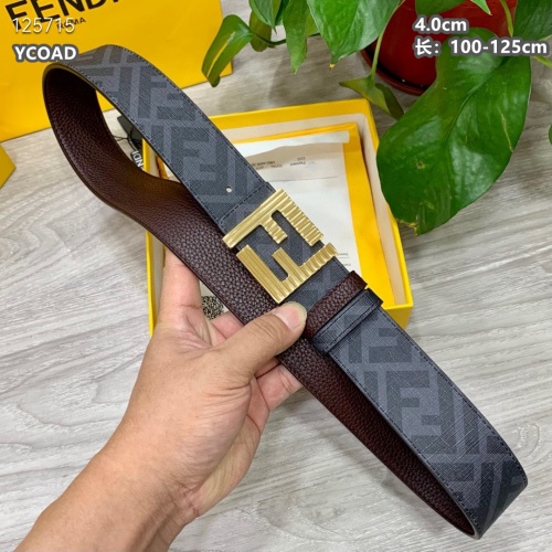 Replica Fendi AAA Quality Belts For Men #1245276 $56.00 USD for Wholesale