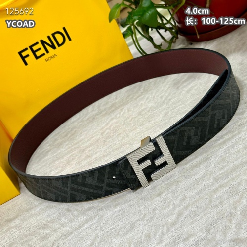 Replica Fendi AAA Quality Belts For Men #1245277 $56.00 USD for Wholesale