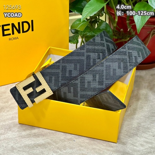 Replica Fendi AAA Quality Belts For Men #1245278 $56.00 USD for Wholesale