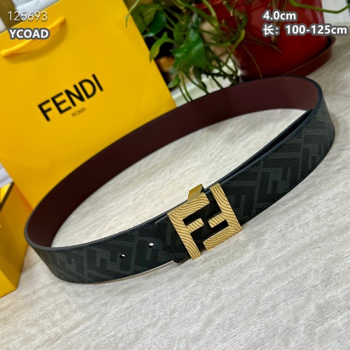 Replica Fendi AAA Quality Belts For Men #1245278 $56.00 USD for Wholesale