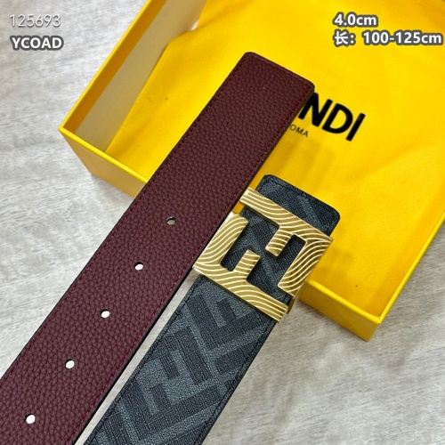 Replica Fendi AAA Quality Belts For Men #1245278 $56.00 USD for Wholesale