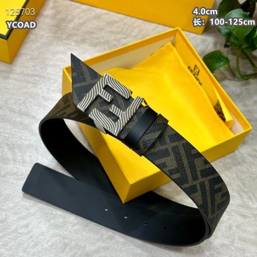 Wholesale Fendi AAA Quality Belts For Men #1245281 $56.00 USD, Wholesale Quality Replica Fendi AAA Quality Belts