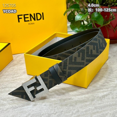 Replica Fendi AAA Quality Belts For Men #1245283 $56.00 USD for Wholesale