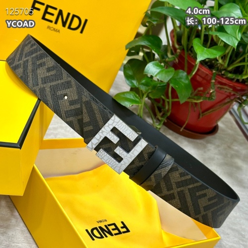 Replica Fendi AAA Quality Belts For Men #1245283 $56.00 USD for Wholesale