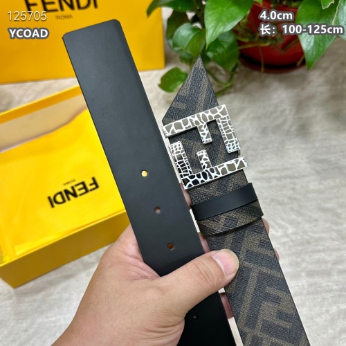 Replica Fendi AAA Quality Belts For Men #1245283 $56.00 USD for Wholesale