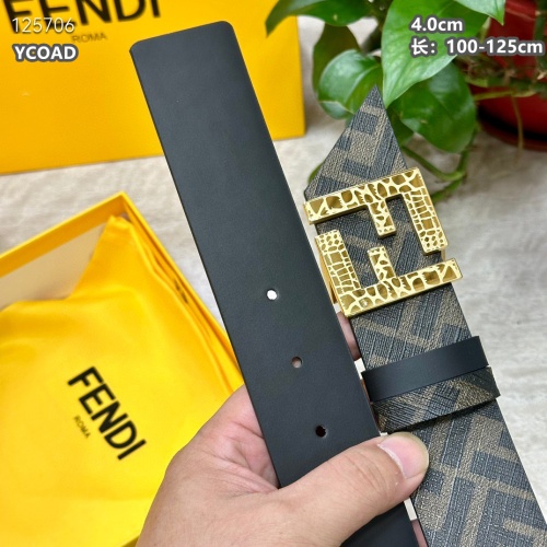 Replica Fendi AAA Quality Belts For Men #1245284 $56.00 USD for Wholesale