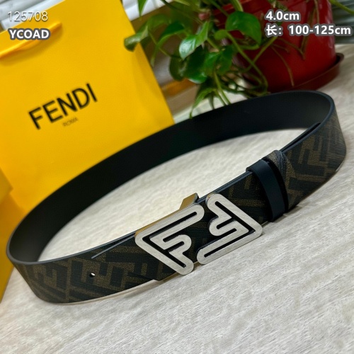 Replica Fendi AAA Quality Belts For Men #1245285 $56.00 USD for Wholesale