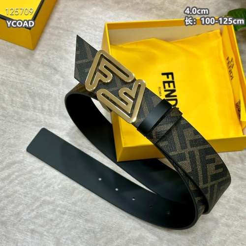 Replica Fendi AAA Quality Belts For Men #1245286 $56.00 USD for Wholesale