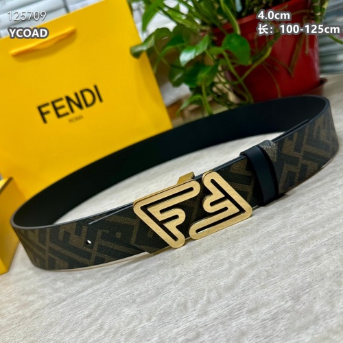 Replica Fendi AAA Quality Belts For Men #1245286 $56.00 USD for Wholesale