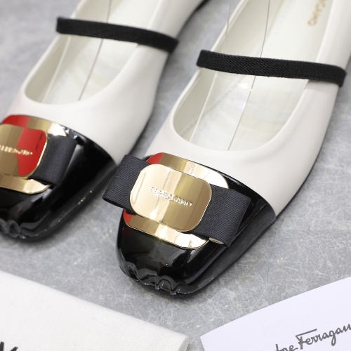 Replica Salvatore Ferragamo Flat Shoes For Women #1245291 $108.00 USD for Wholesale